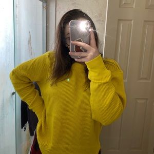 yellow gap sweater | NWT